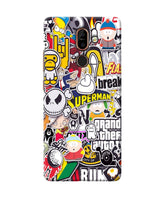 Sticker Bomb Nokia 7 Plus Back Cover